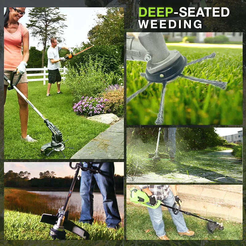 🔥 Replaceable cutting head for lawnmowers/trimmers – steel cutting head for mowing grass 🌿