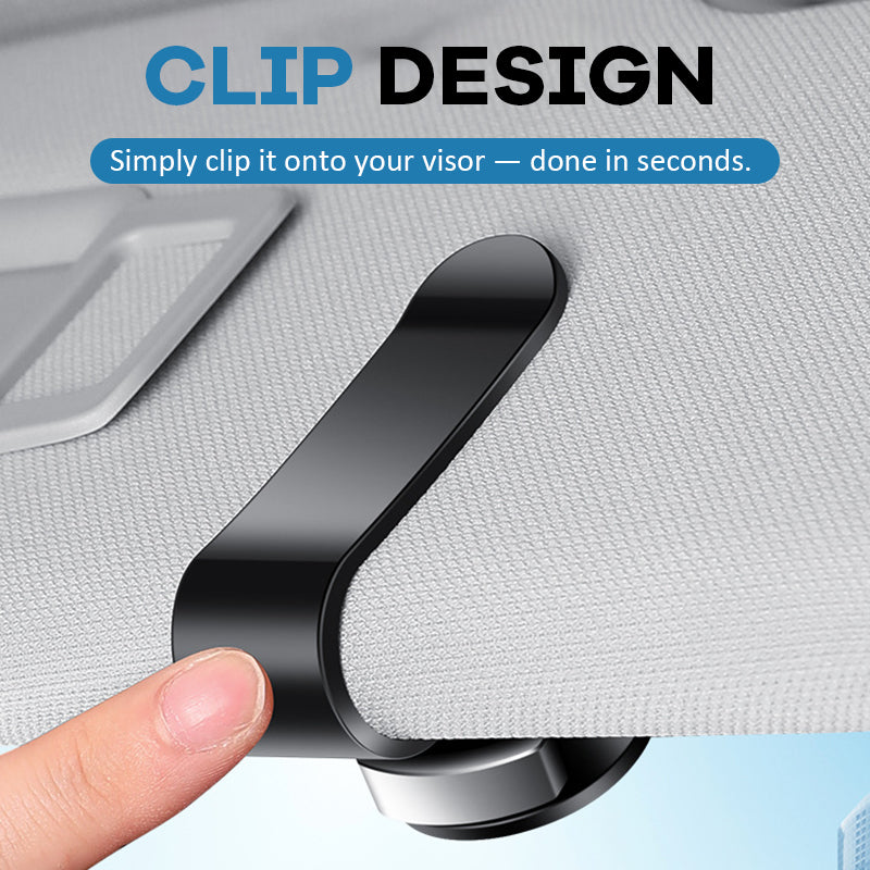 🚗 Car Sun Visor Rotating Glasses Clip