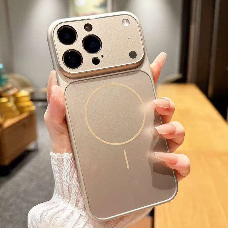 ✨ Ultra-Slim Frosted Glass Case