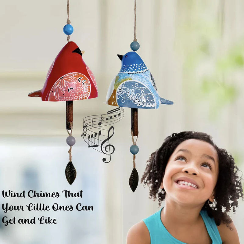 🦜✨Melodia Fågelsång Wind Chimes