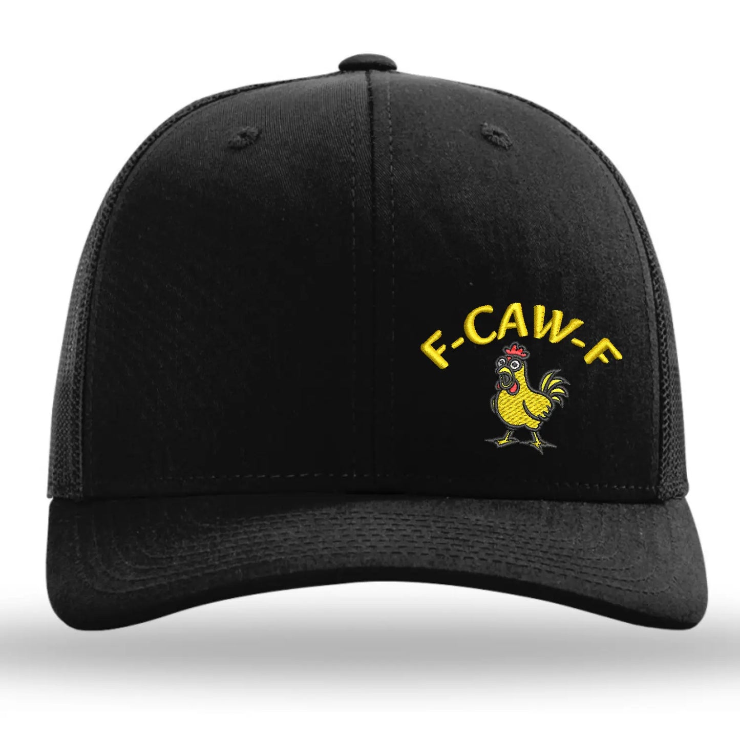 F-CAW-F Premium-quality embroidered snapback cap with an adjustable fit