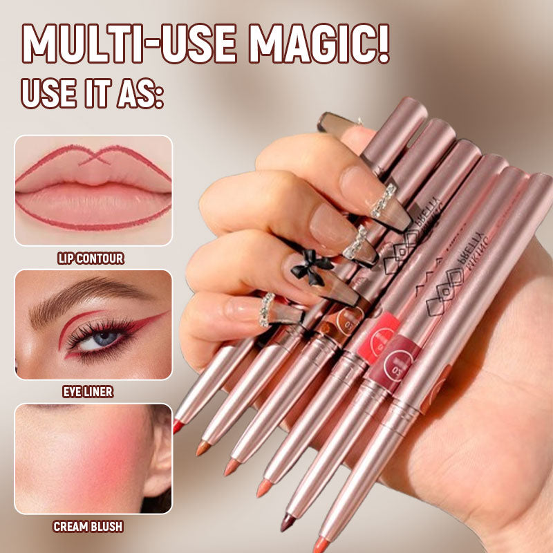 💄Köp 1 få 1 gratis✨ Matt läppliner - Långvarig och vattenfast