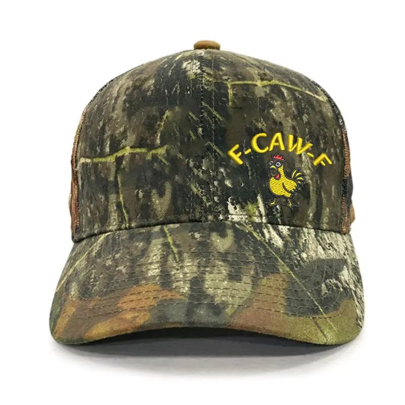 F-CAW-F Premium-quality embroidered snapback cap with an adjustable fit