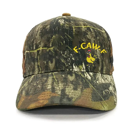 F-CAW-F Premium-quality embroidered snapback cap with an adjustable fit