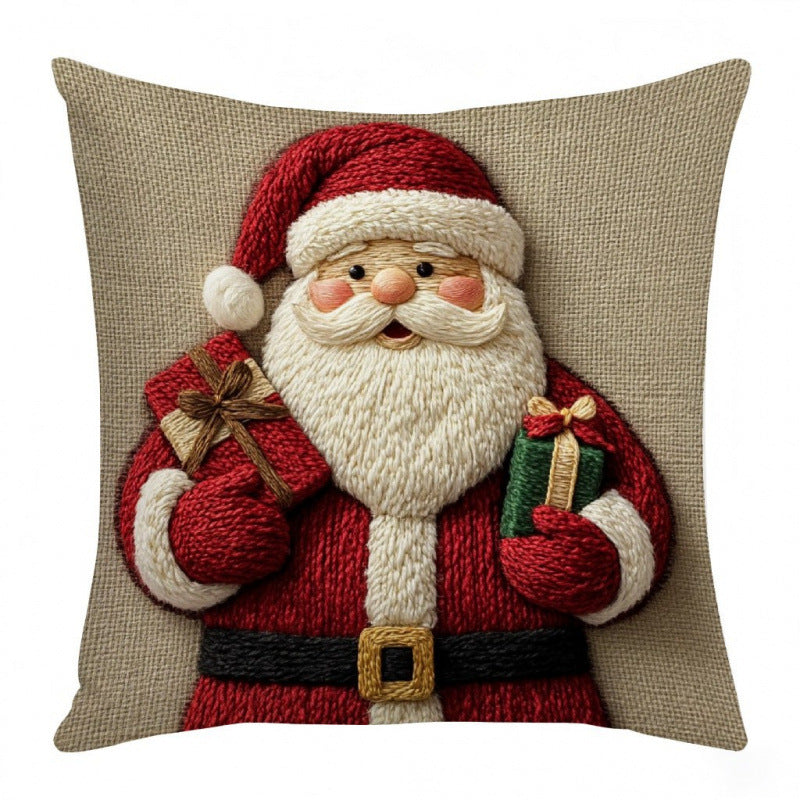 Christmas Cute Cartoon Pillowcase