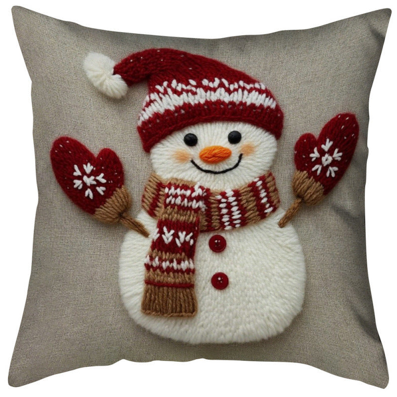 Christmas Cute Cartoon Pillowcase