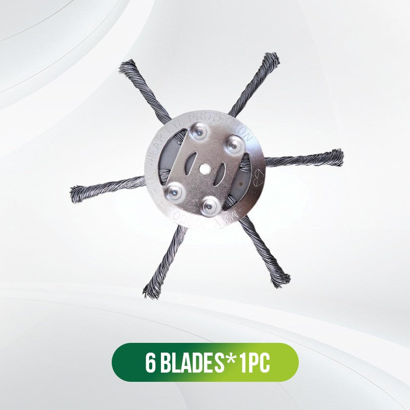 🔥 Replaceable cutting head for lawnmowers/trimmers – steel cutting head for mowing grass 🌿
