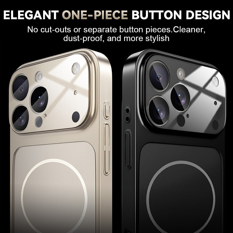 ✨ Ultra-Slim Frosted Glass Case