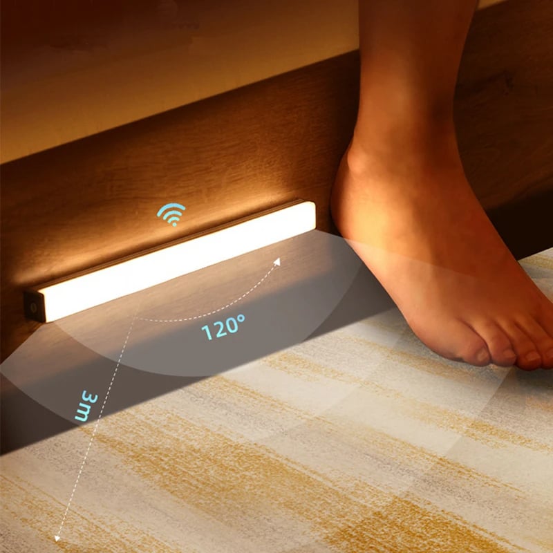 🎁Specialerbjudande 49% rabatt🔥-💡Nattlampa med magnetisk induktion kräver ingen borrning