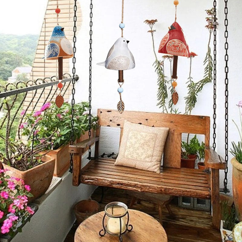 🦜✨Melodia Fågelsång Wind Chimes