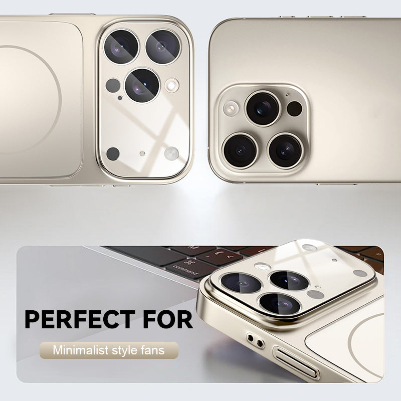 ✨ Ultra-Slim Frosted Glass Case