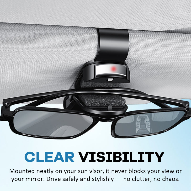 🚗 Car Sun Visor Rotating Glasses Clip