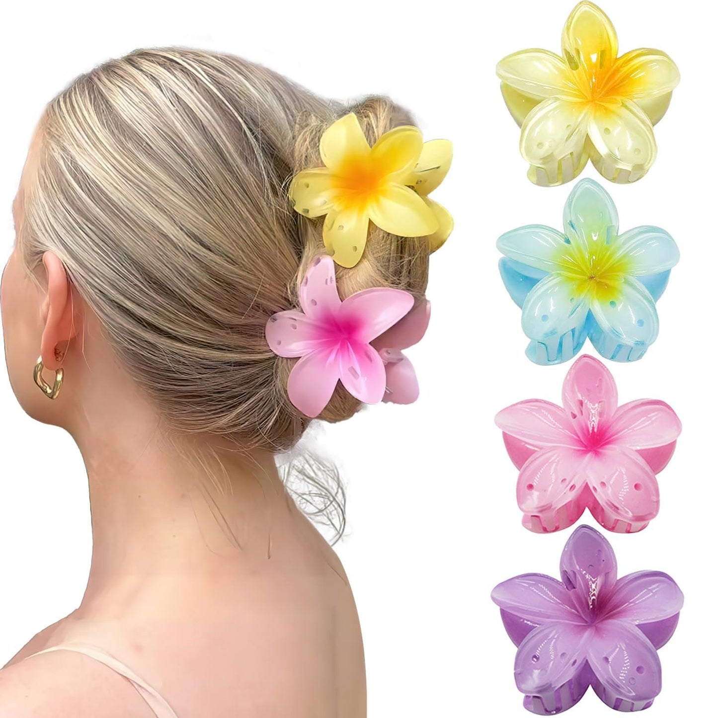 🌸 Blommigt hårspänne - blomma med varje stil
