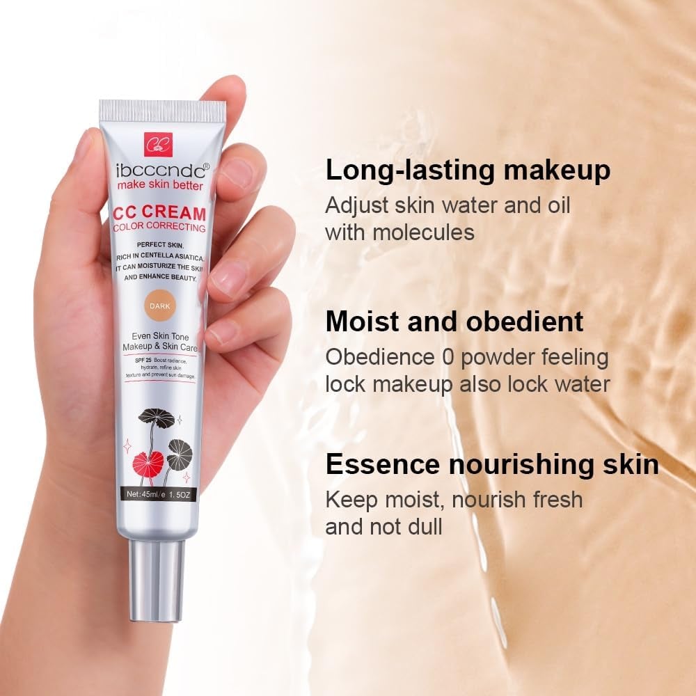 Återfuktande CC Cream Foundation med Centella Asiatica❄️