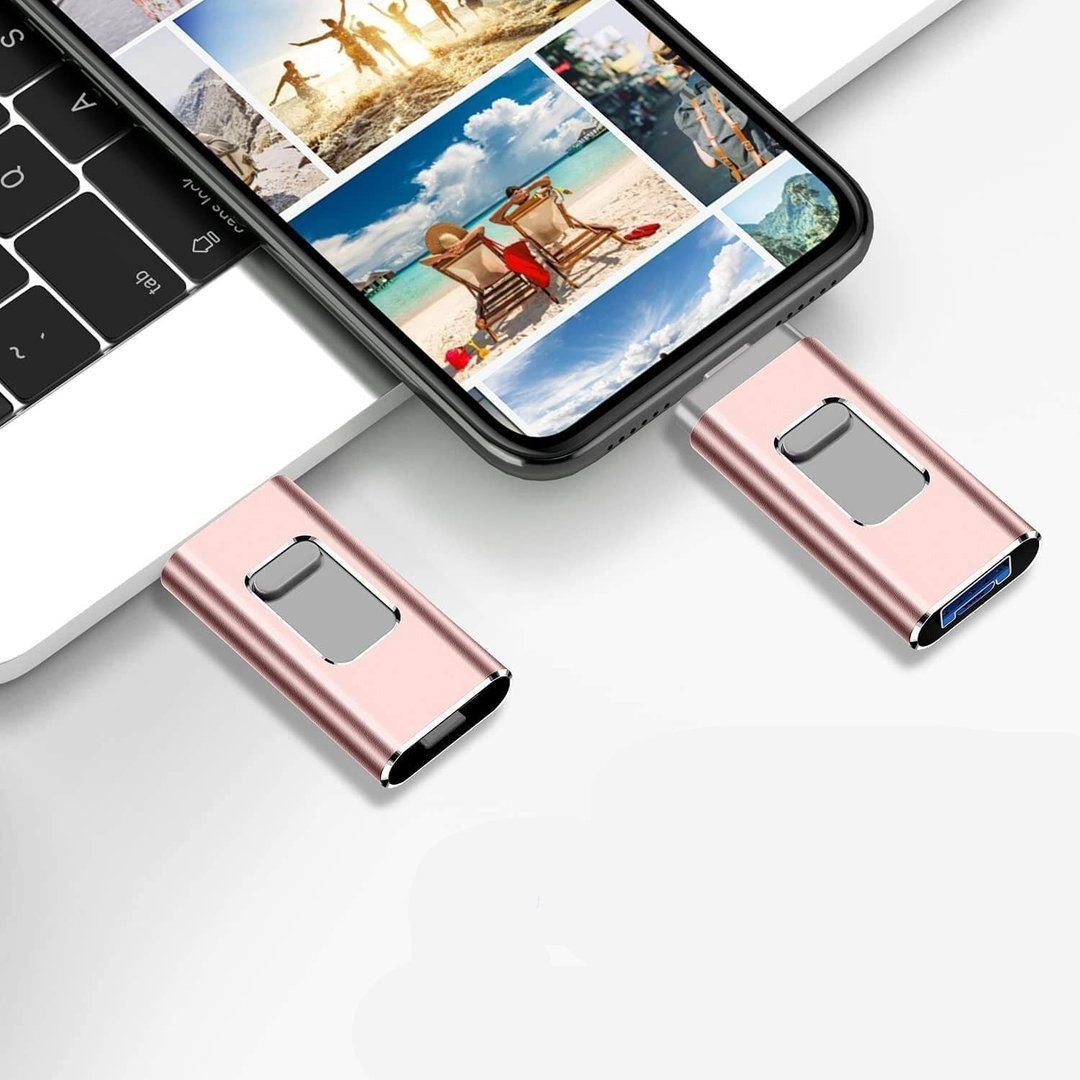 4 i 1 USB-minne - blixtsnabb överföring av bilder