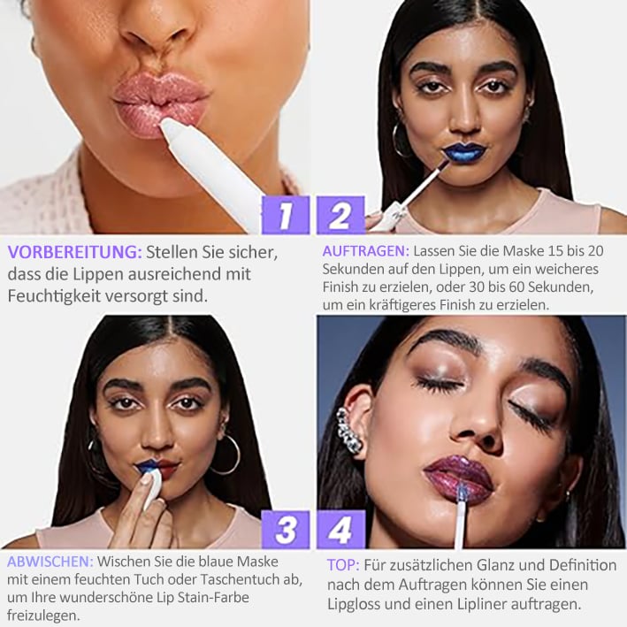 Hot sale: 49% rabatt💋 Läppfärg för 24 timmar, ingen bättring
