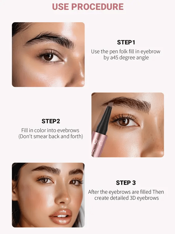 BUY 1, GET 1 FREE🌼Waterproof micro-fork eyebrow pencil