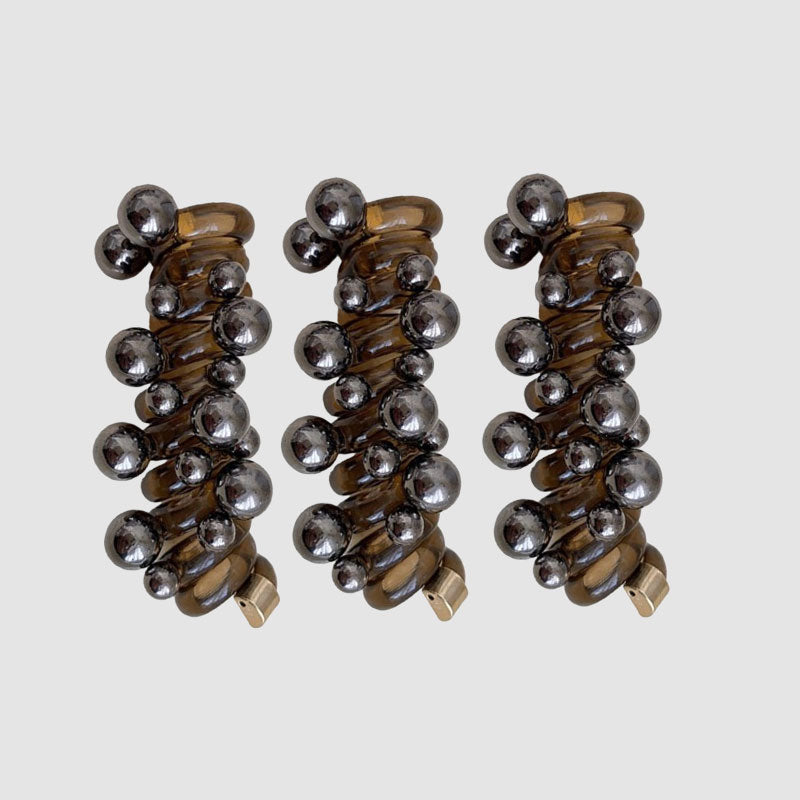 Pärla Rak Spiral Hårsnodd