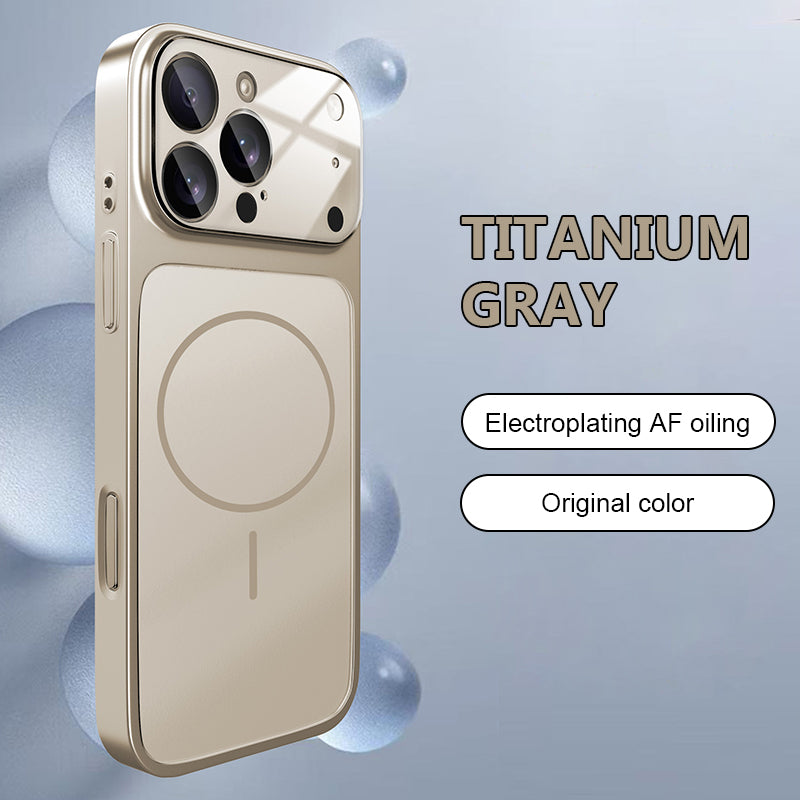 ✨ Ultra-Slim Frosted Glass Case