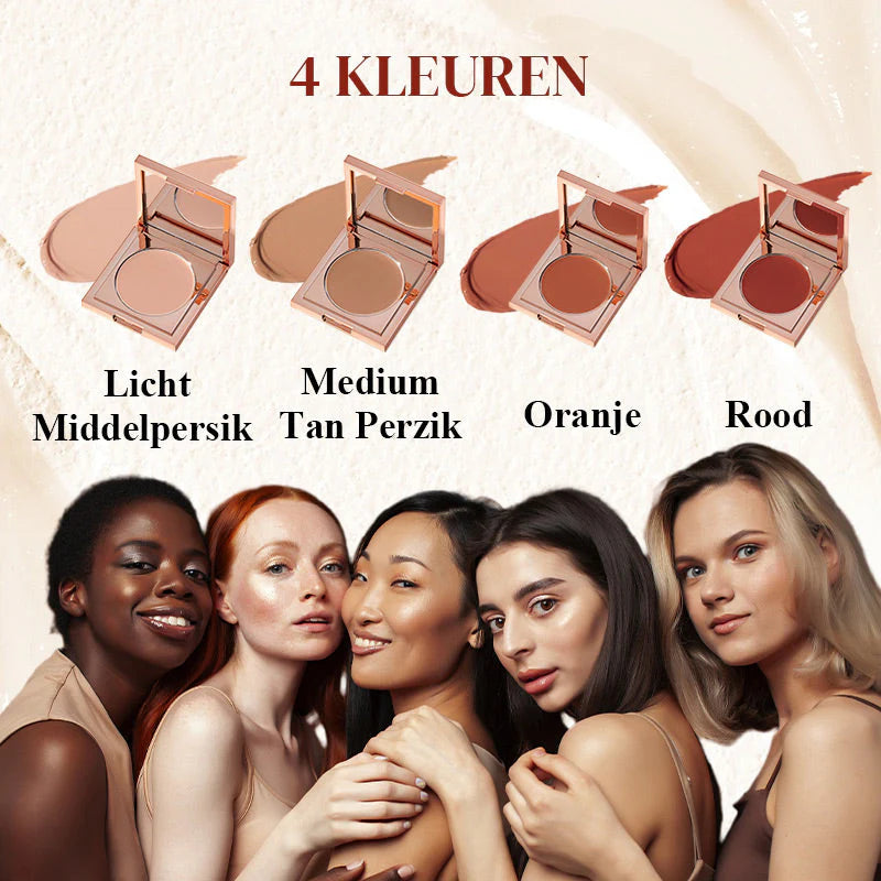 🎁Köp 1 Få 1 Gratis + Gratis borste💜Färgad lera underögonkorrigerare