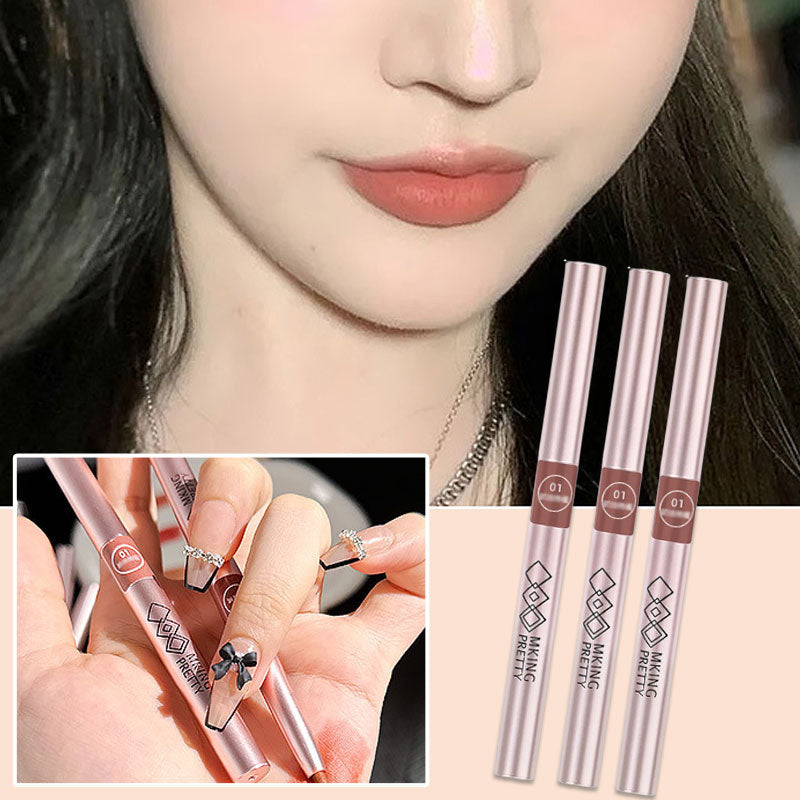 💄Köp 1 få 1 gratis✨ Matt läppliner - Långvarig och vattenfast