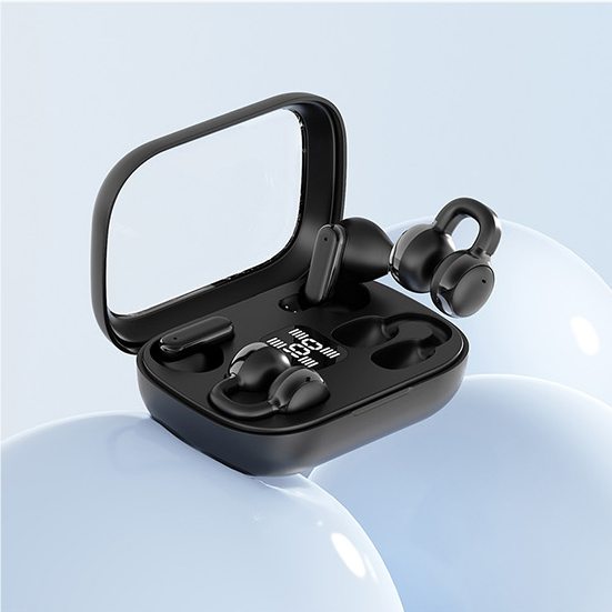 2-in-1 Bluetooth earphones with ear hooks and earbuds | 30 hours of playback time