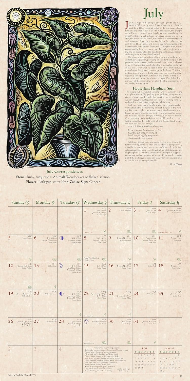 2026 Häxornas kalender🔮