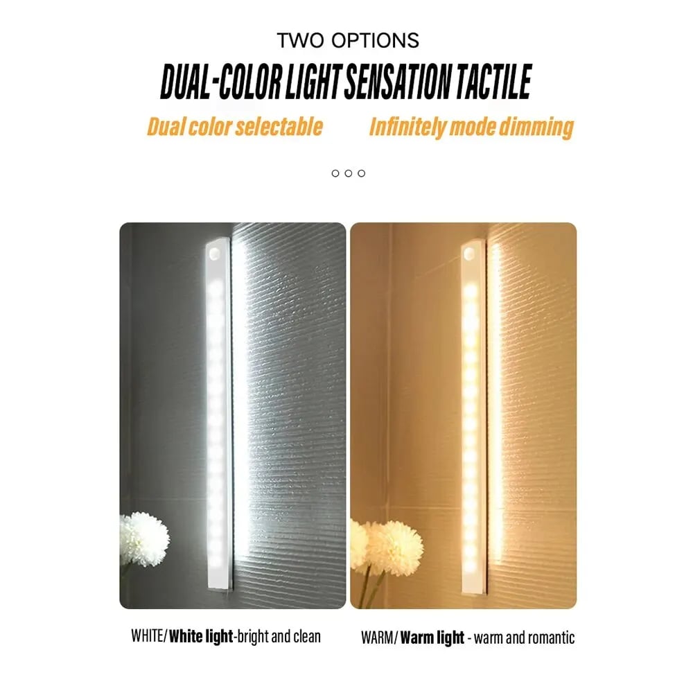 🎁Specialerbjudande 49% rabatt🔥-💡Nattlampa med magnetisk induktion kräver ingen borrning