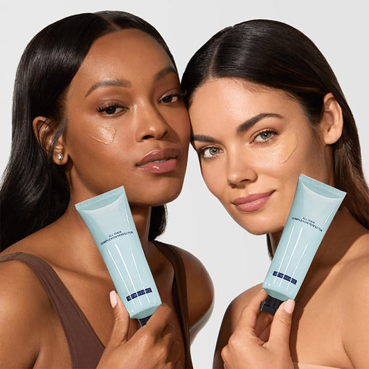Allt-i-ett-fuktkräm, concealer och täckning 💧✨ Lätt och vattenfast