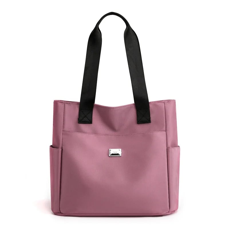 🔥Vattenavvisande axelväska i nylon med flera fickor och stor kapacitet👜