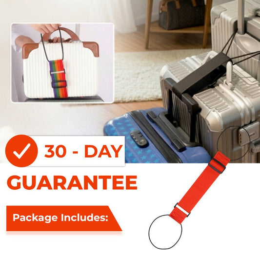 🔥Last day – 50% off🔥 Adjustable luggage strap with bungee cord for suitcase handles