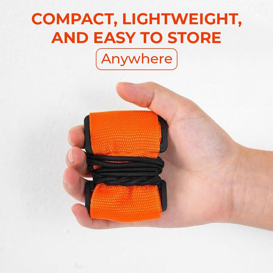 🔥Last day – 50% off🔥 Adjustable luggage strap with bungee cord for suitcase handles
