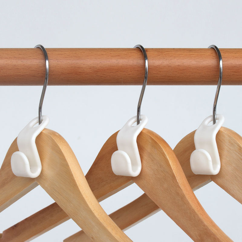 (🔥SOMMARENS HÖGRE REA) Platsbesparande klädhängare Connector Hooks