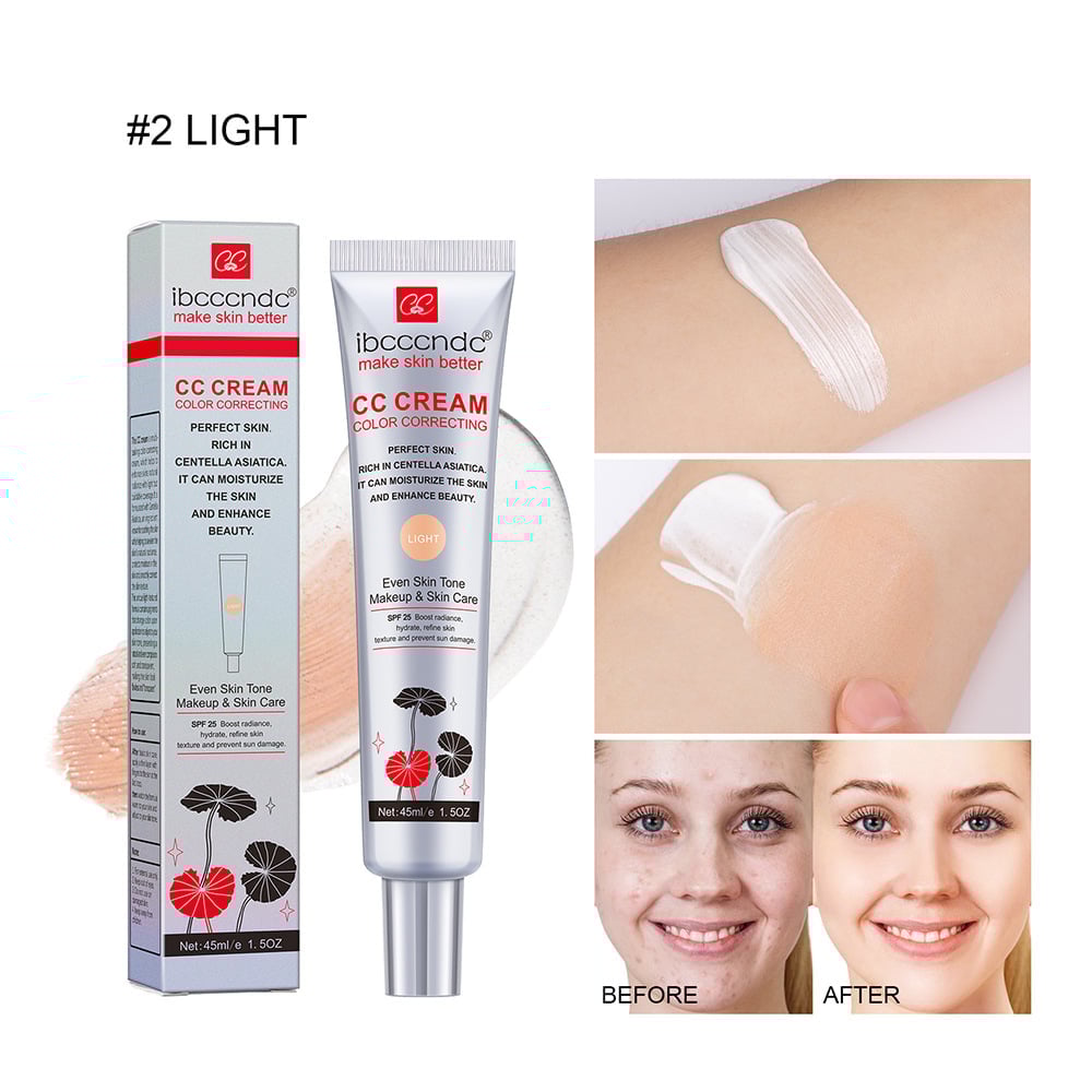 Återfuktande CC Cream Foundation med Centella Asiatica❄️