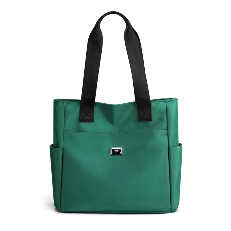 🔥Vattenavvisande axelväska i nylon med flera fickor och stor kapacitet👜