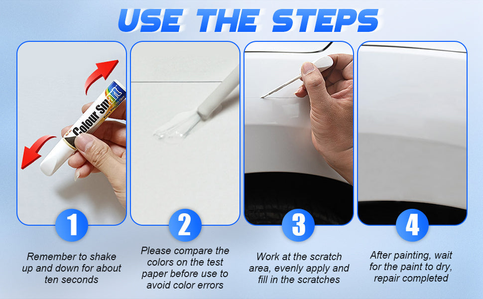 Car pen for repairing scratches – waterproof, easy DIY scratch repair
