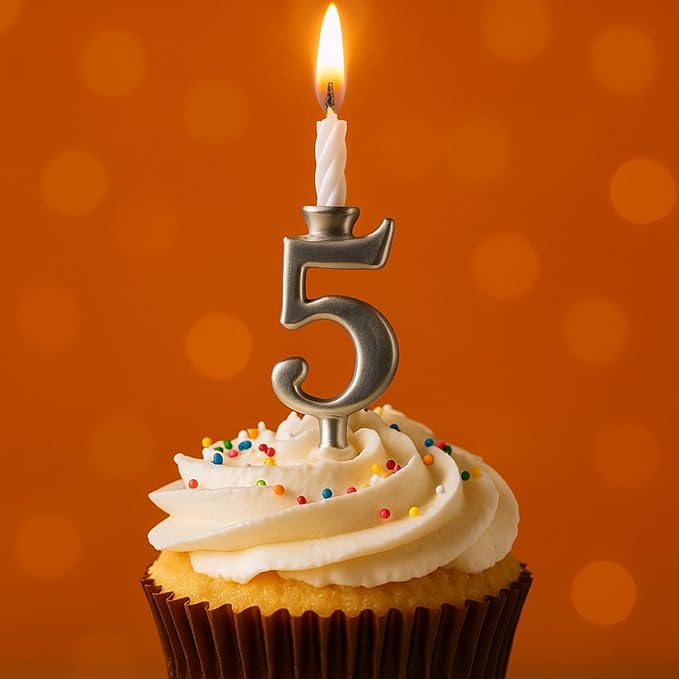 1 Set Number Candle Holder Set