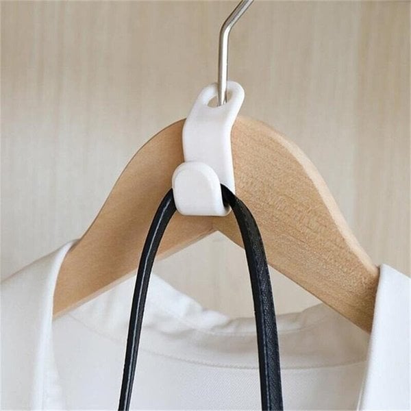 👚 Space-saving clothes hanger with connecting hooks – Double your storage space in seconds | Perfect for small wardrobe