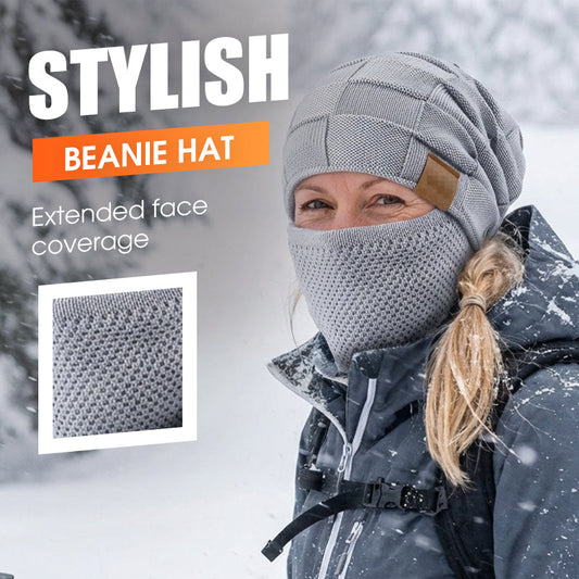 🔥Winter hat with face protection – keeps you warm even in extreme cold down to -20°C.