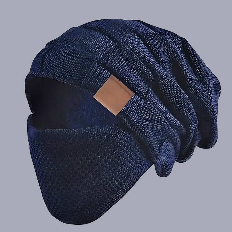 🔥Winter hat with face protection – keeps you warm even in extreme cold down to -20°C.