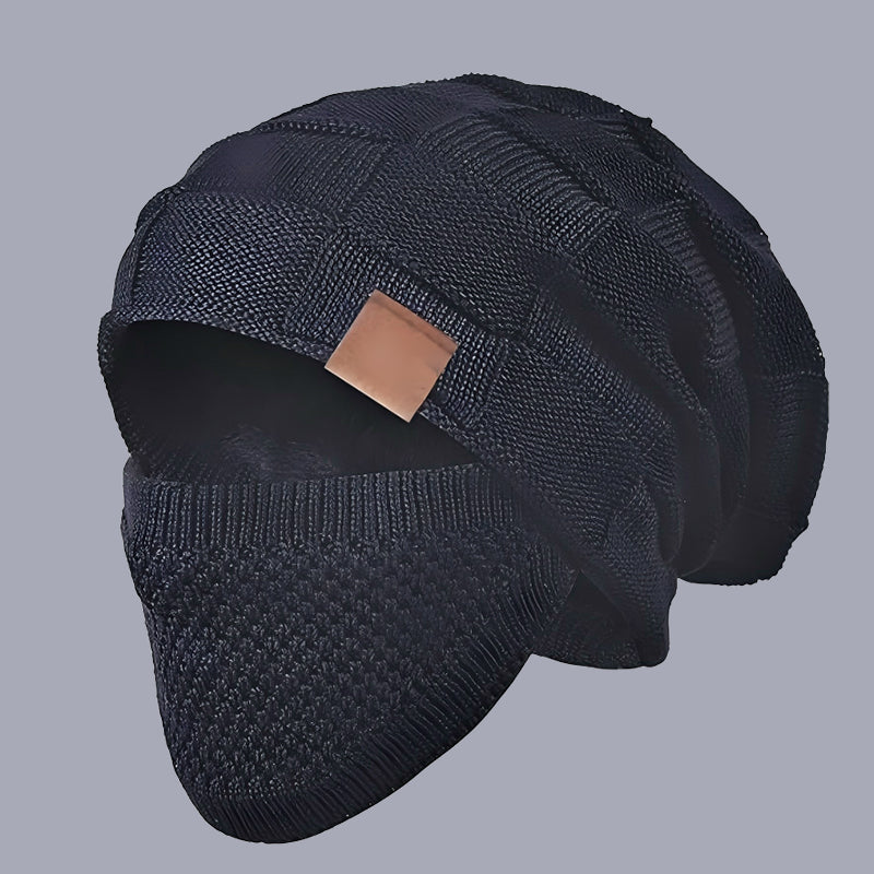 🔥Winter hat with face protection – keeps you warm even in extreme cold down to -20°C.