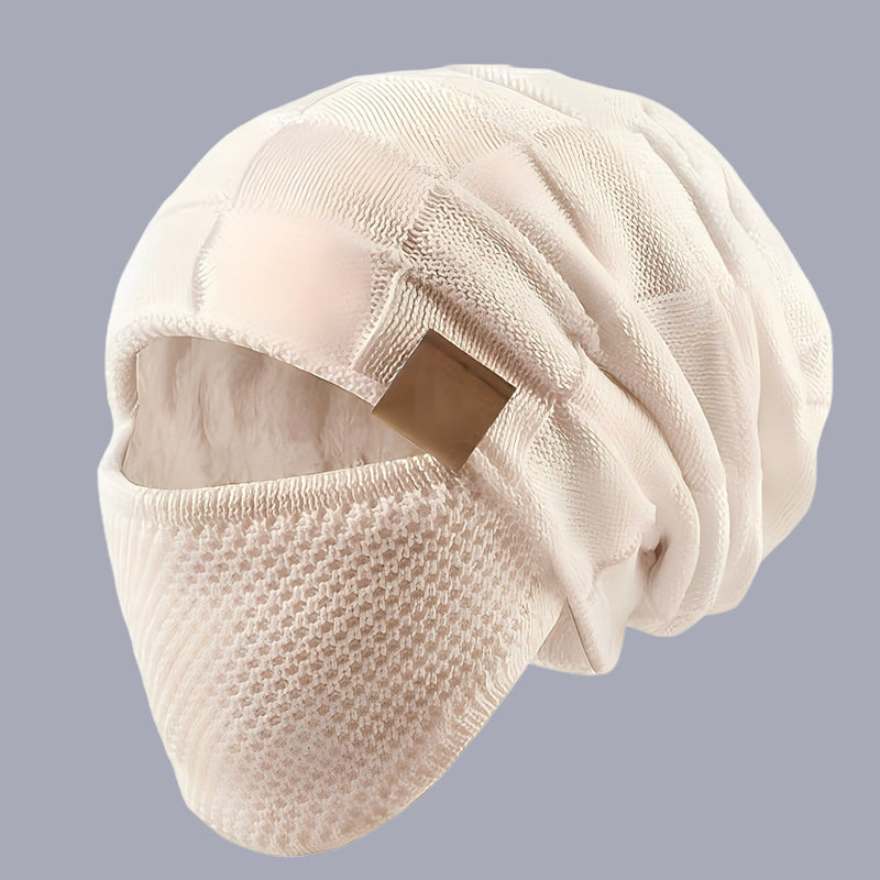 🔥Winter hat with face protection – keeps you warm even in extreme cold down to -20°C.