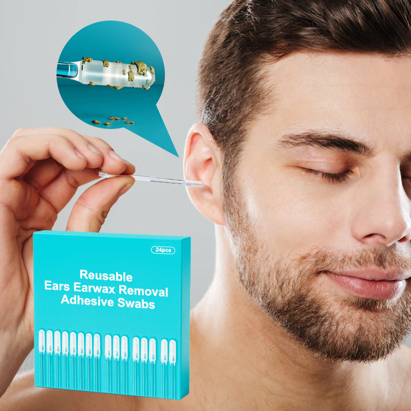 🏆 Limited-time offer 👂 Ear cleaner with self-adhesive ear tips