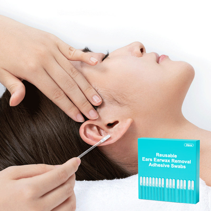 🏆 Limited-time offer 👂 Ear cleaner with self-adhesive ear tips