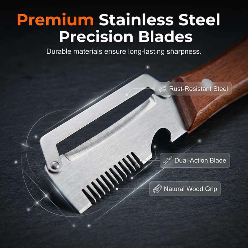 🔥BUY 2 GET 1 FREE!✨3-in-1 Kitchen Tool for Green Onion Shredder and Peeler