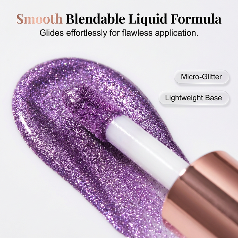 Glitter & Glow set with liquid eyeshado