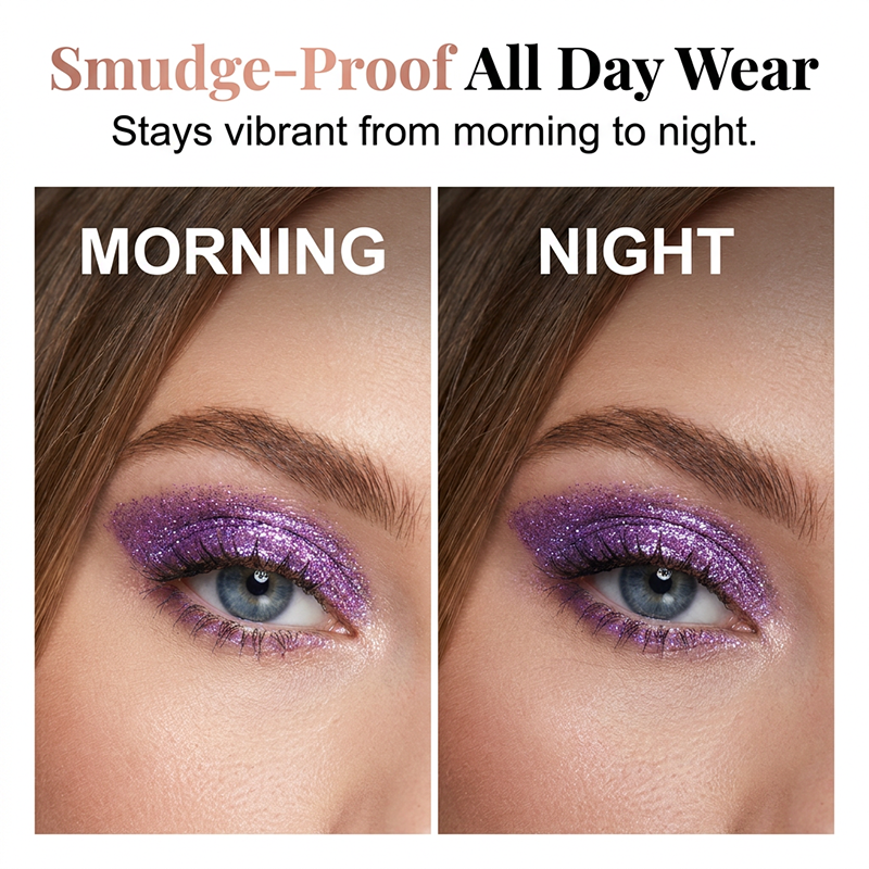 Glitter & Glow set with liquid eyeshado