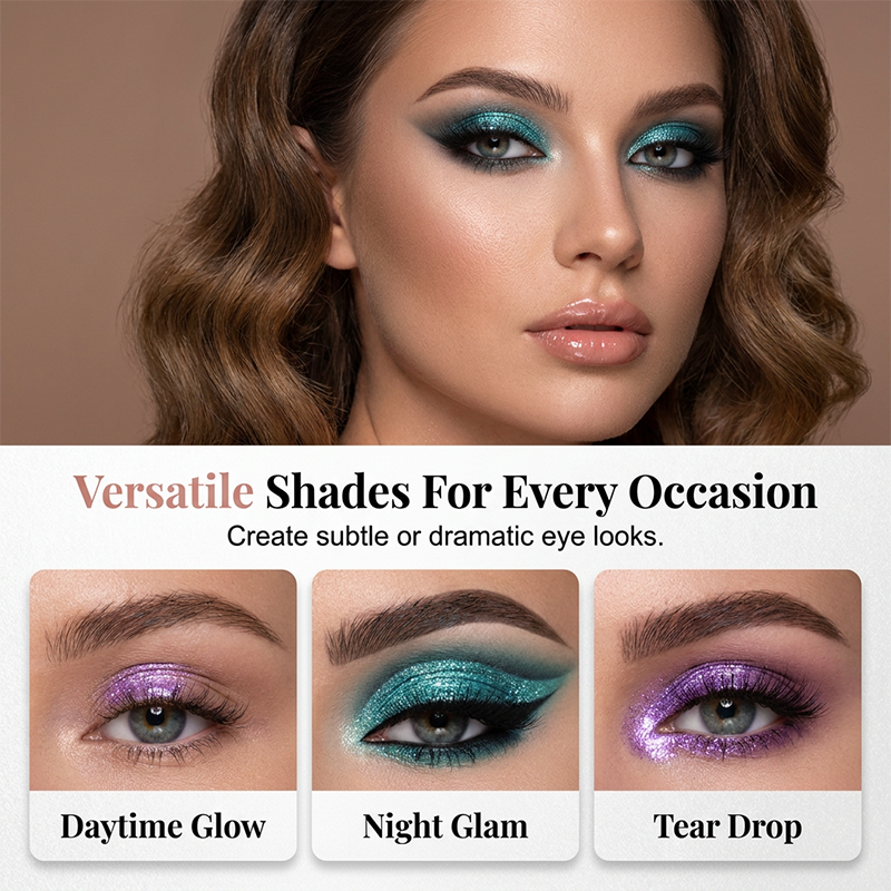 Glitter & Glow set with liquid eyeshado