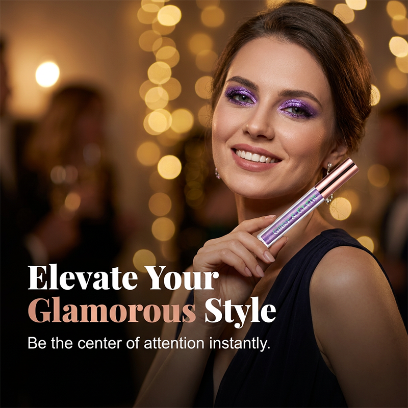 Glitter & Glow set with liquid eyeshado