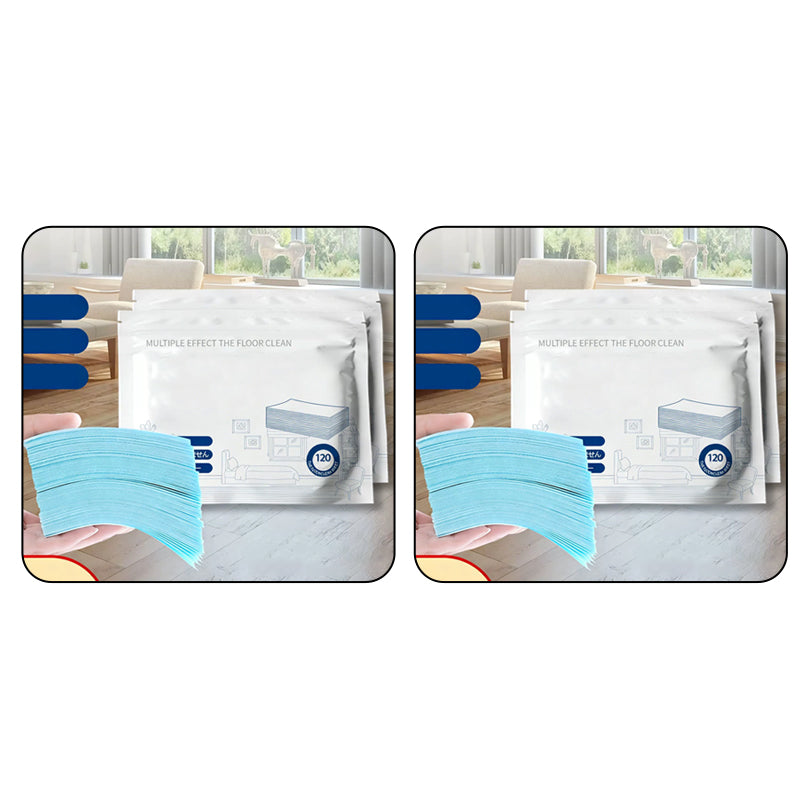 Water-soluble floor cloth